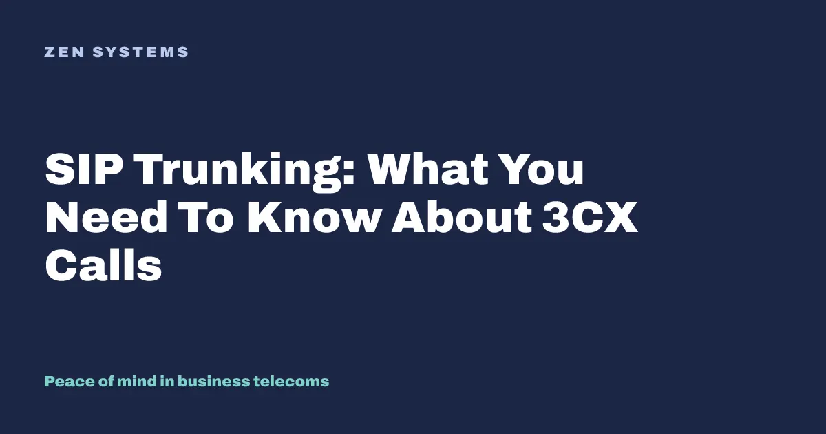 Sip Trunking: What You Need To Know